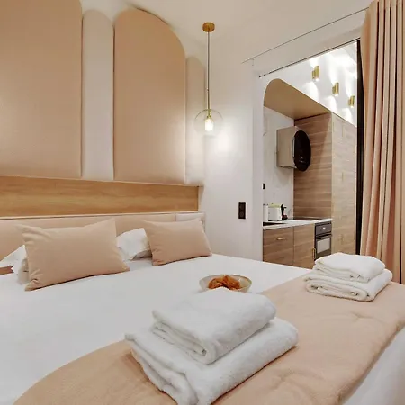 Appartement Charming - 1br 4p - Ac - Marais