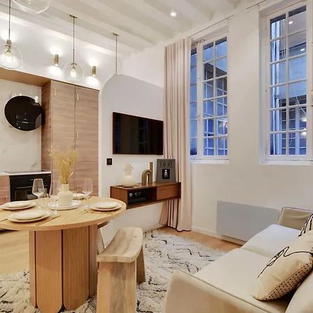 Charming - 1br 4p - Ac - Marais Appartement *